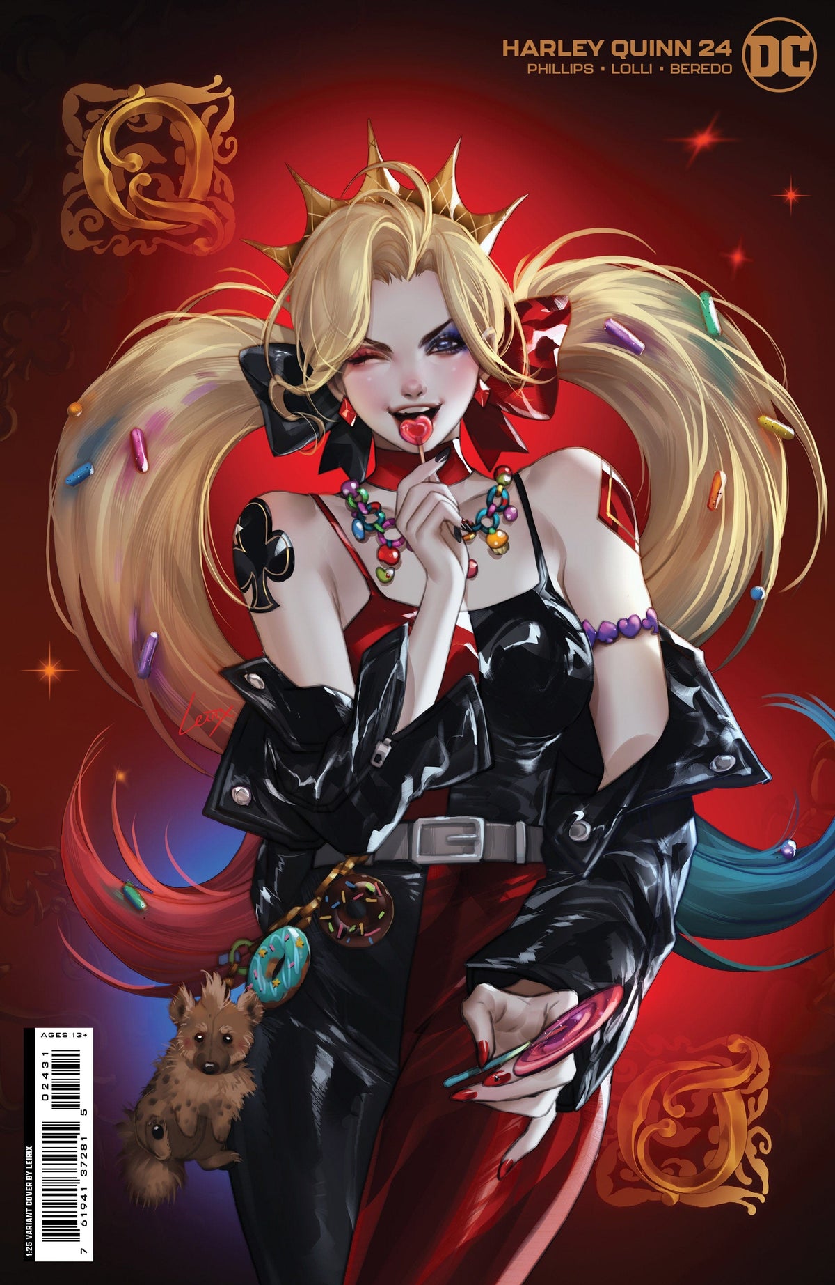 DC Comics Comic Books > Incentives HARLEY QUINN #24 CVR D INC 1:25 LESLEY LEIRIX LI CARD STOCK VAR 76194137281502431 0922DC219