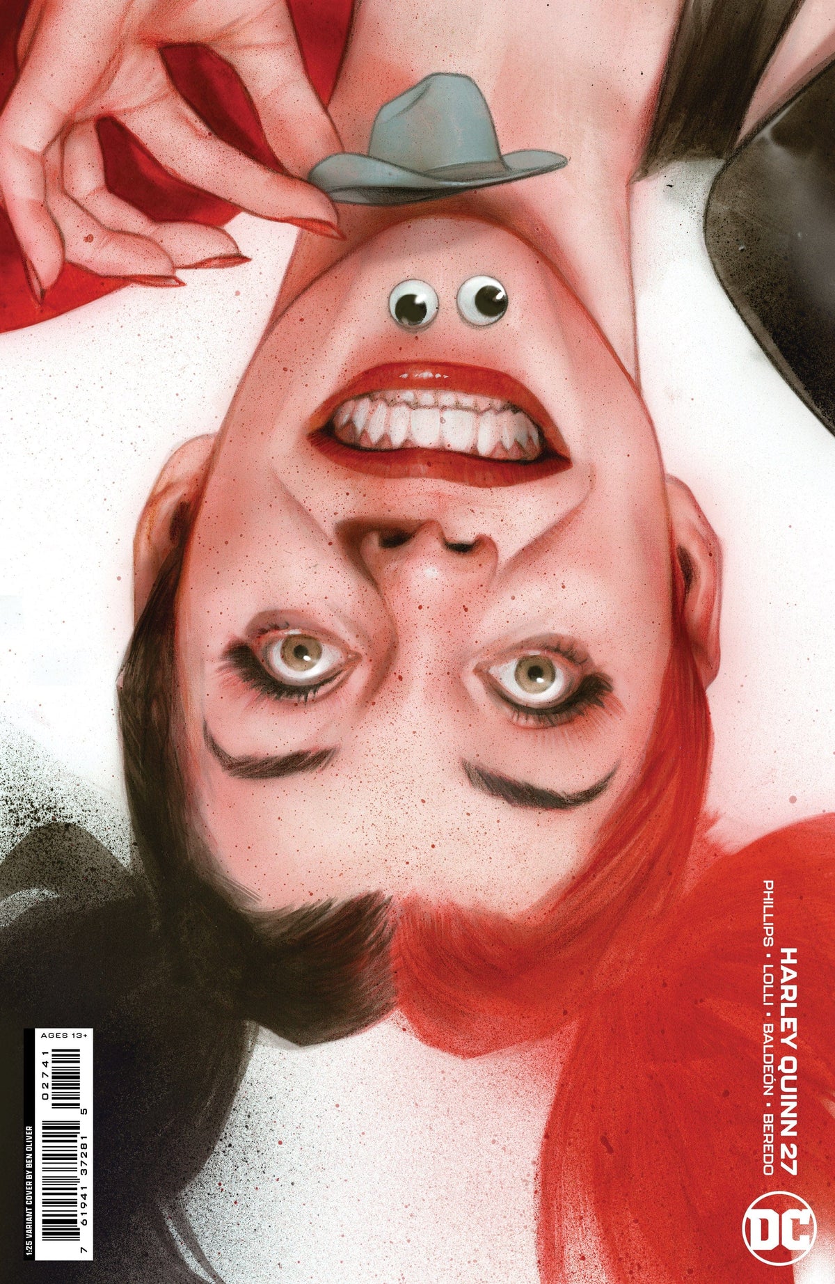 DC Comics Comic Books > Incentives HARLEY QUINN #27 CVR D INC 1:25 BEN OLIVER CARD STOCK VAR 76194137281502741 1222DC188