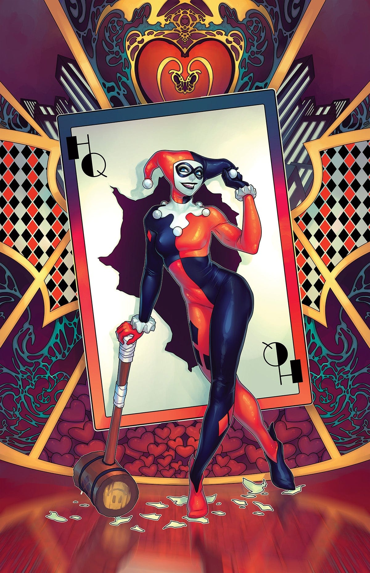 HARLEY QUINN #29 CVR C INC 1:25 MEGHAN HETRICK CARD STOCK VAR - Third Eye