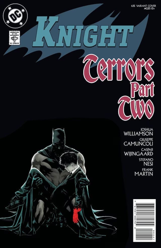 DC Comics Comic Books > Incentives KNIGHT TERRORS #2 (OF 4) CVR E INC 1:25 JEFF SPOKES CARD STOCK VAR 76194138070400241 0523DC021