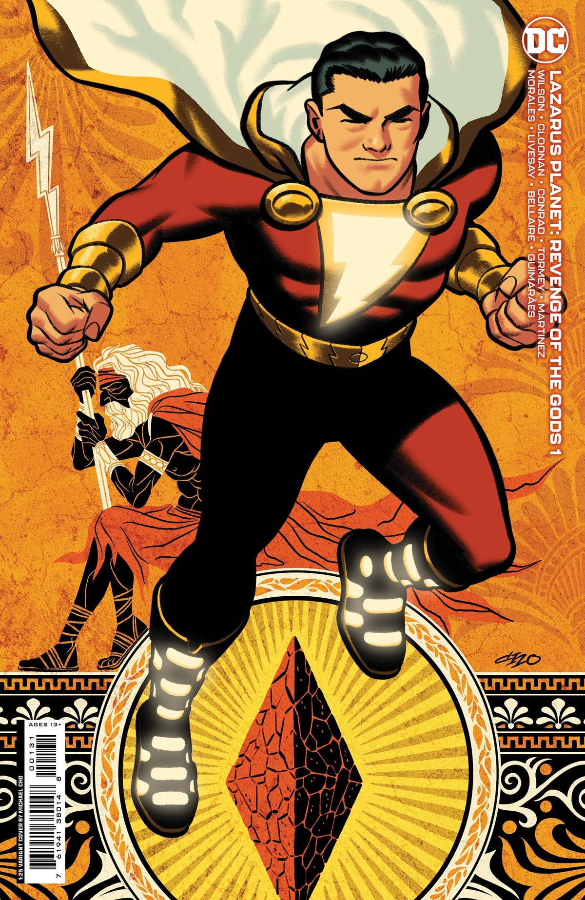 DC Comics Comic Books > Incentives LAZARUS PLANET REVENGE OF THE GODS #1 (OF 4) CVR C INC 1:25 MICHAEL CHO CARD STOCK VAR 76194138014800131 0123DC033
