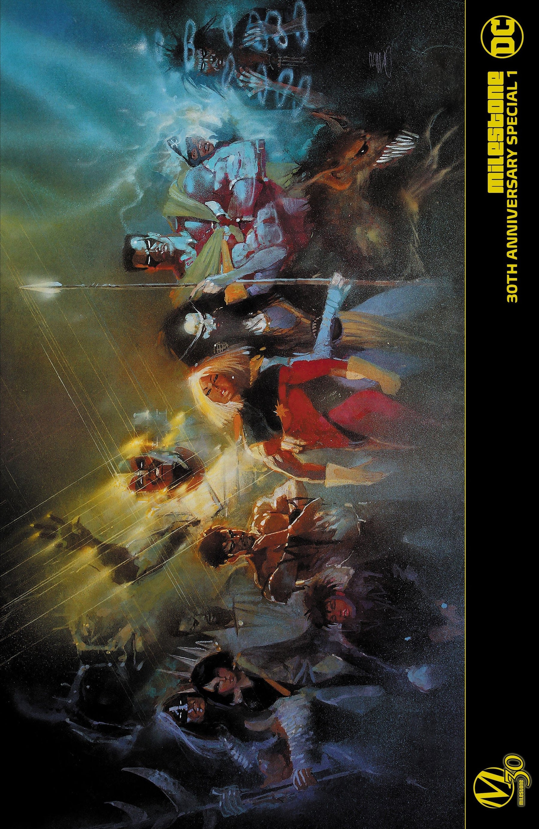 MILESTONE 30TH ANNIVERSARY SPECIAL #1 (ONE SHOT) CVR E INC 1:25 BILL SIENKIEWICZ VAR