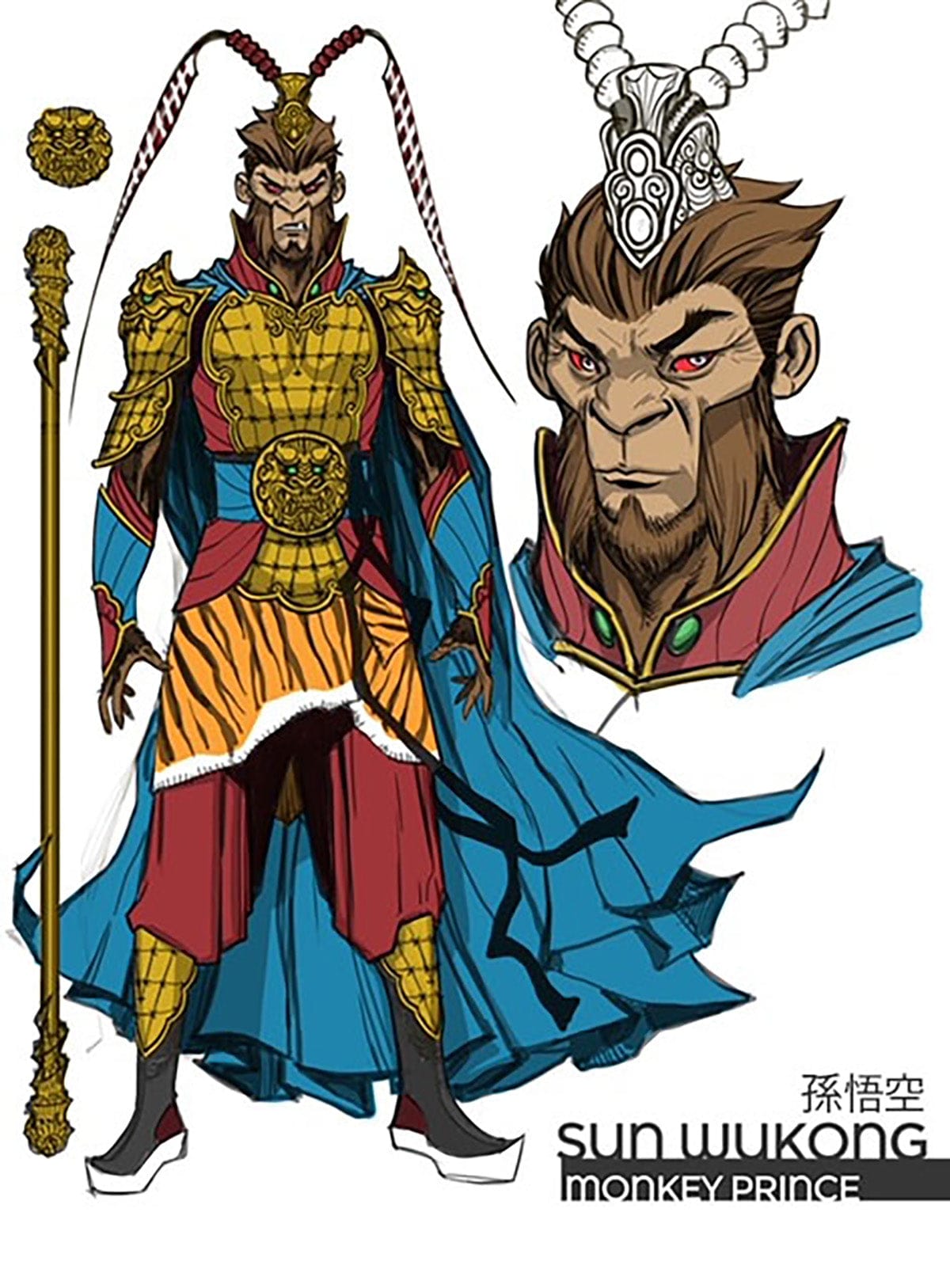 MONKEY PRINCE #12 CVR C INC 1:25 BERNARD CHANG CARD STOCK VAR