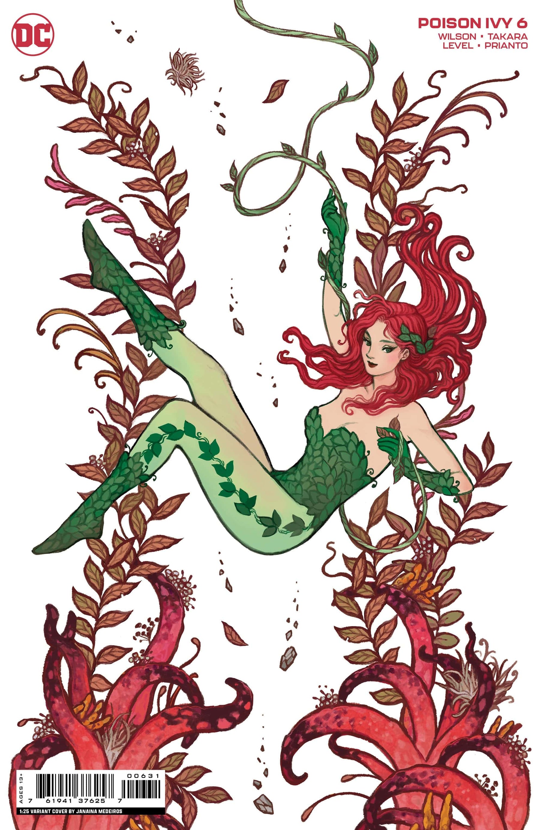 POISON IVY #6 CVR D INC 1:25 ZOE THOROGOOD CARD STOCK VAR