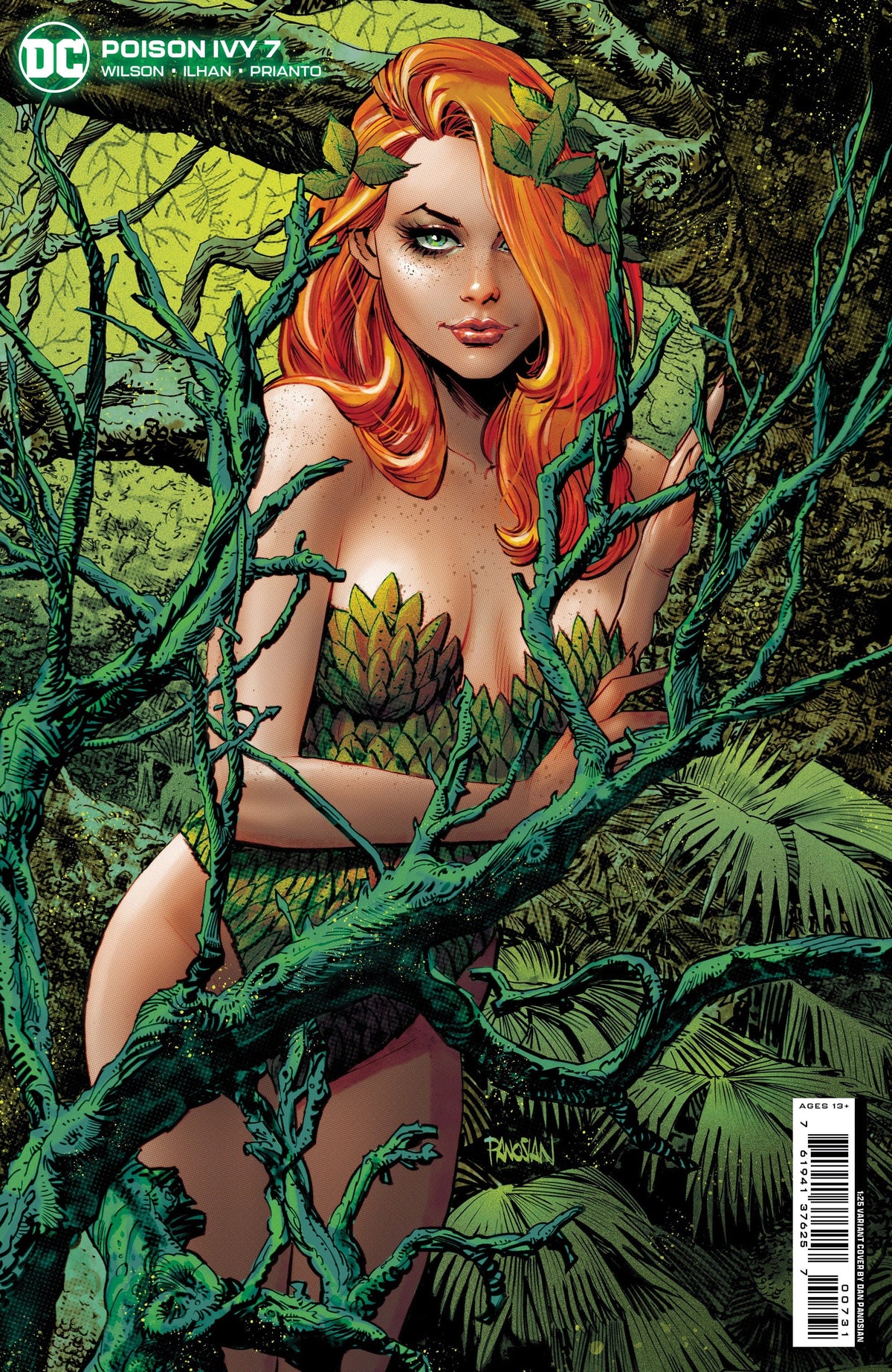 DC Comics Comic Books > Incentives POISON IVY #7 CVR D INC 1:25 DAN PANOSIAN CARD STOCK VAR 76194137625700731 0922DC251