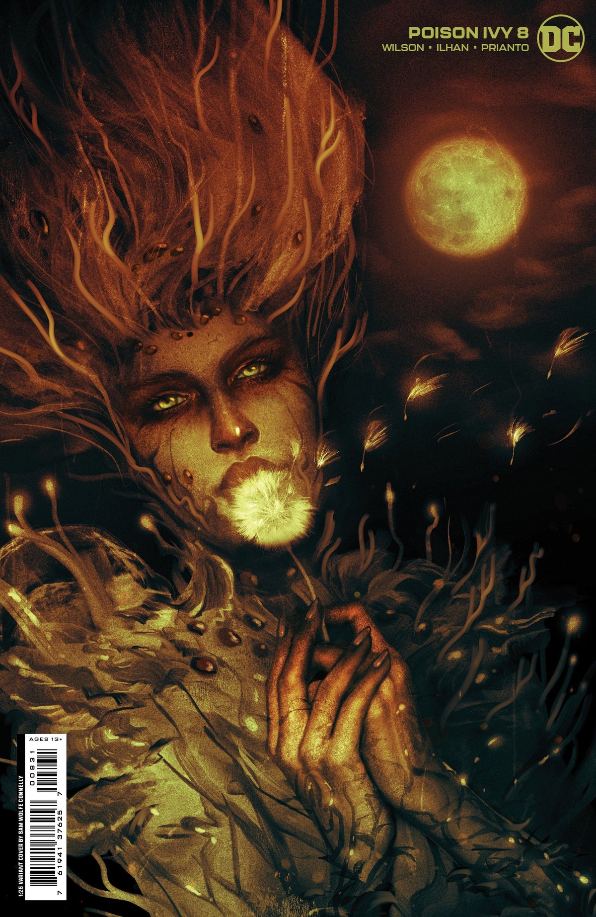 DC Comics Comic Books > Incentives POISON IVY #8 CVR D INC 1:25 SAM WOLFE CONNELLY CARD STOCK VAR 76194137625700831 1022DC228