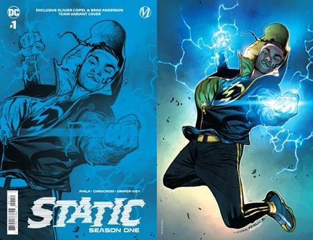 STATIC SEASON ONE #1 (OF 6) TEAM CVR OLIVIER COIPEL FOIL CARD STOCK VAR