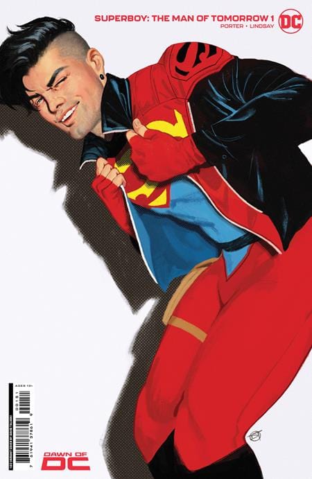 SUPERBOY THE MAN OF TOMORROW #1 (OF 6) CVR F INC 1:50 DAVID TALASKI CARD STOCK VAR