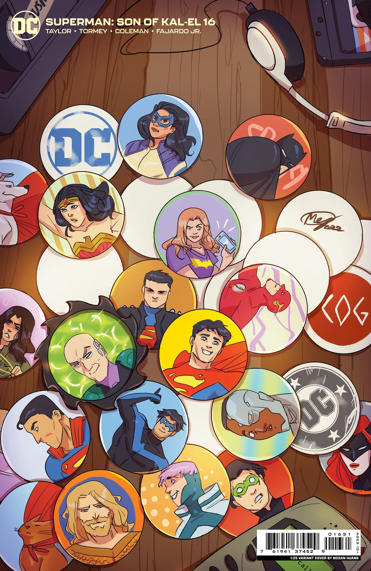 DC Comics Comic Books > Incentives SUPERMAN: SON OF KAL-EL #16 CVR C INC 1:25 MEGAN HUANG 90S BEDROOM CARD STOCK VAR (KAL-EL RETURNS) 76194137452901631 0822DC076