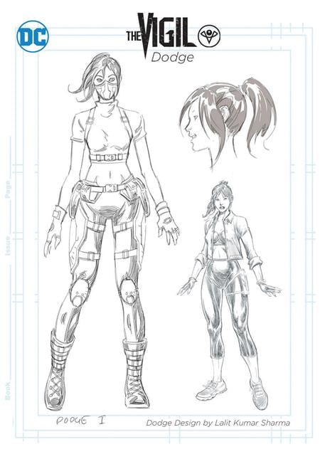 DC Comics Comic Books > Incentives VIGIL #1 (OF 6) CVR E INC 1:50 LALIT KUMAR SHARMA CARD STOCK VAR 76194137800800141 0323DC041