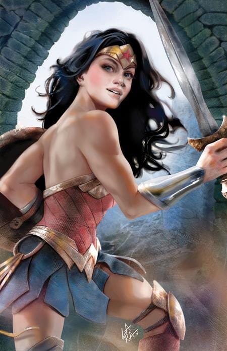 WONDER WOMAN #799 CVR D INC 1:25 CRIS DELARA CARD STOCK VAR