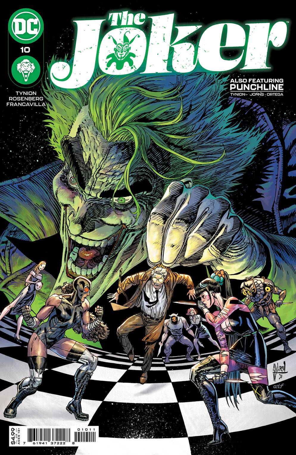 DC Comics Comic Books JOKER #10 CVR A MARCH 76194137222801011 OCT213188