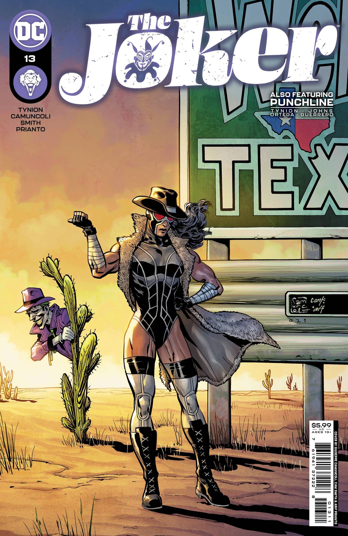DC Comics Comic Books JOKER #13 CVR A CAMUNCOLI 76194137222801311 JAN222941