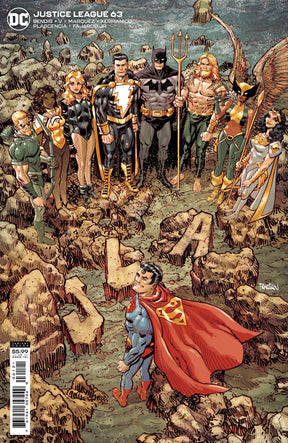 JUSTICE LEAGUE #63 CVR B CARDSTOCK PANOSIAN