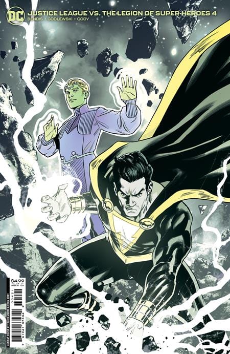 DC Comics Comic Books JUSTICE LEAGUE VS THE LEGION OF SUPER-HEROES #4 (OF 6) TRAVIS MOORE CARD STOCK VAR 76194137534200421 0322DC129