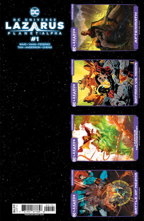 LAZARUS PLANET ALPHA #1 (ONE SHOT) CVR G TRADING CARD CARD STOCK VAR