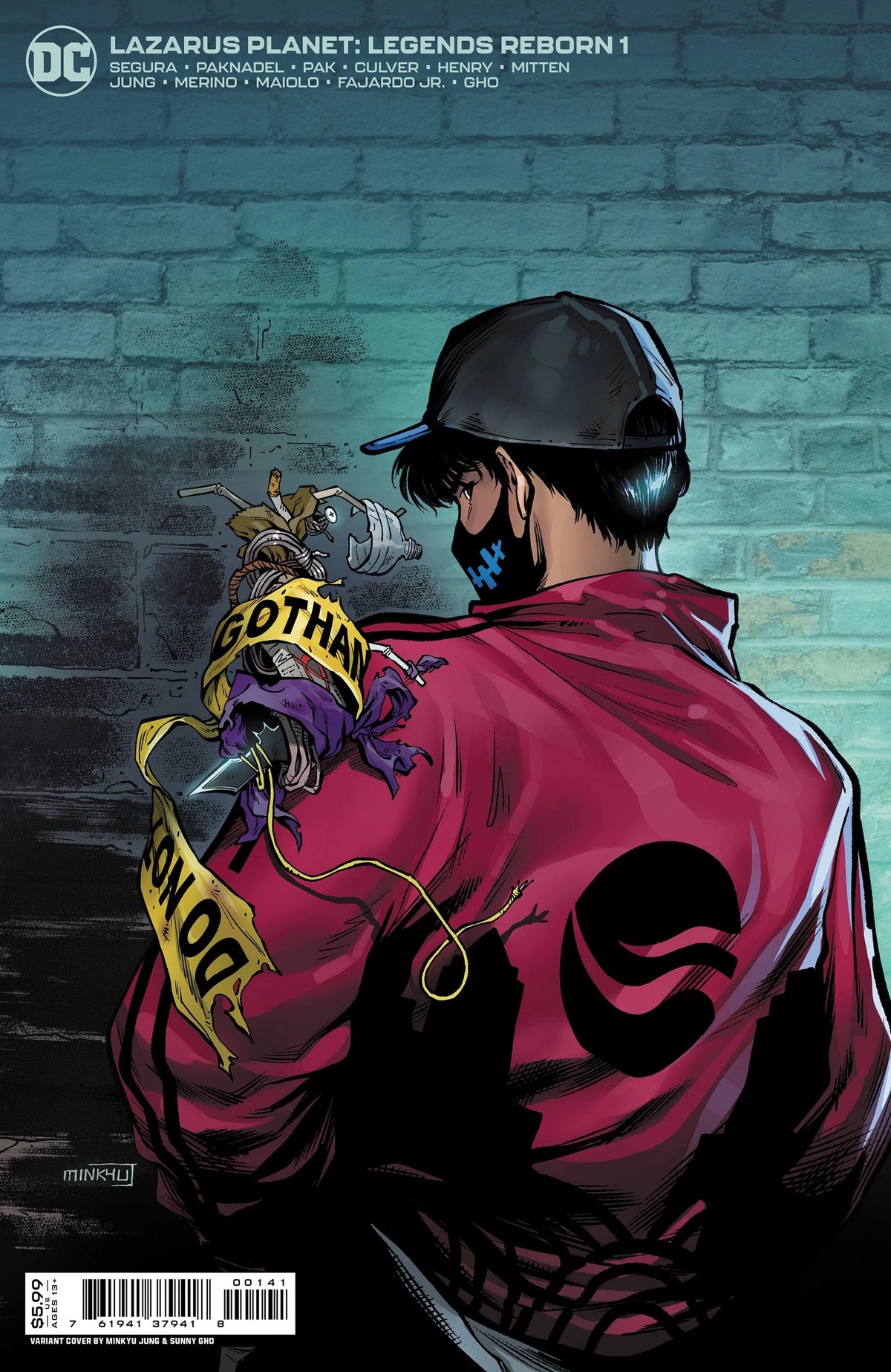 DC Comics Comic Books LAZARUS PLANET LEGENDS REBORN #1 (ONE SHOT) CVR D MINKYU JUNG CARD STOCK VAR 76194137941800141 1122DC034