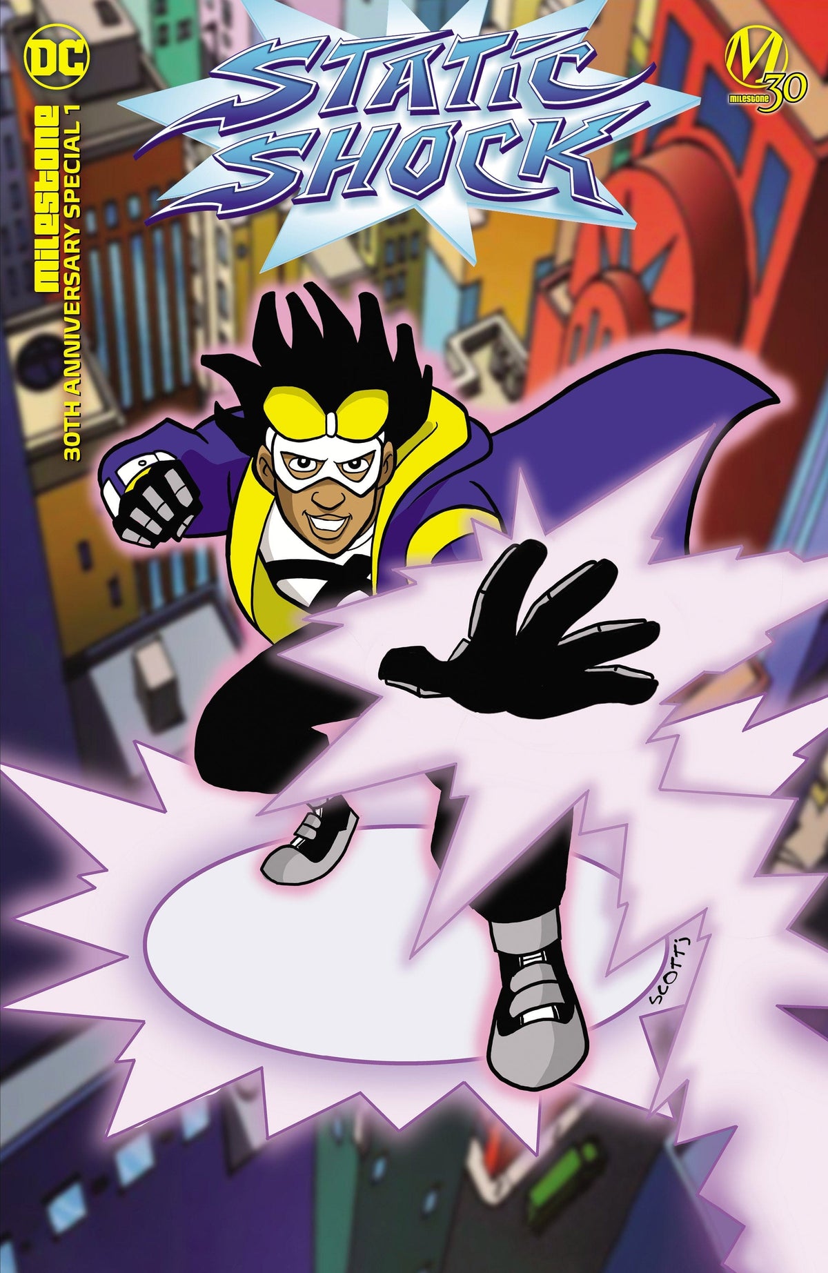 DC Comics Comic Books MILESTONE 30TH ANNIVERSARY SPECIAL #1 (ONE SHOT) CVR D SCOTT JERALDS VAR 76194137892300141 1222DC104