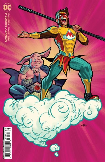 MONKEY PRINCE #4 (OF 12) CVR D INC 1:25 MICHAEL CHO CARD STOCK VAR