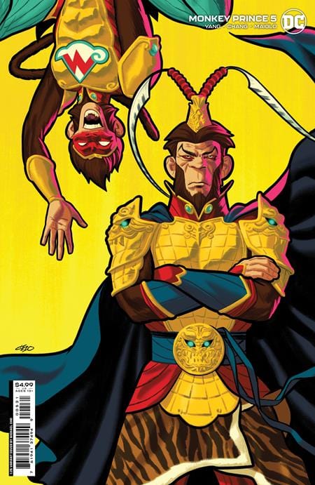 MONKEY PRINCE #5 (OF 12) CVR C INCV 1:25 MICHAEL CHO CARD STOCK VARIANT