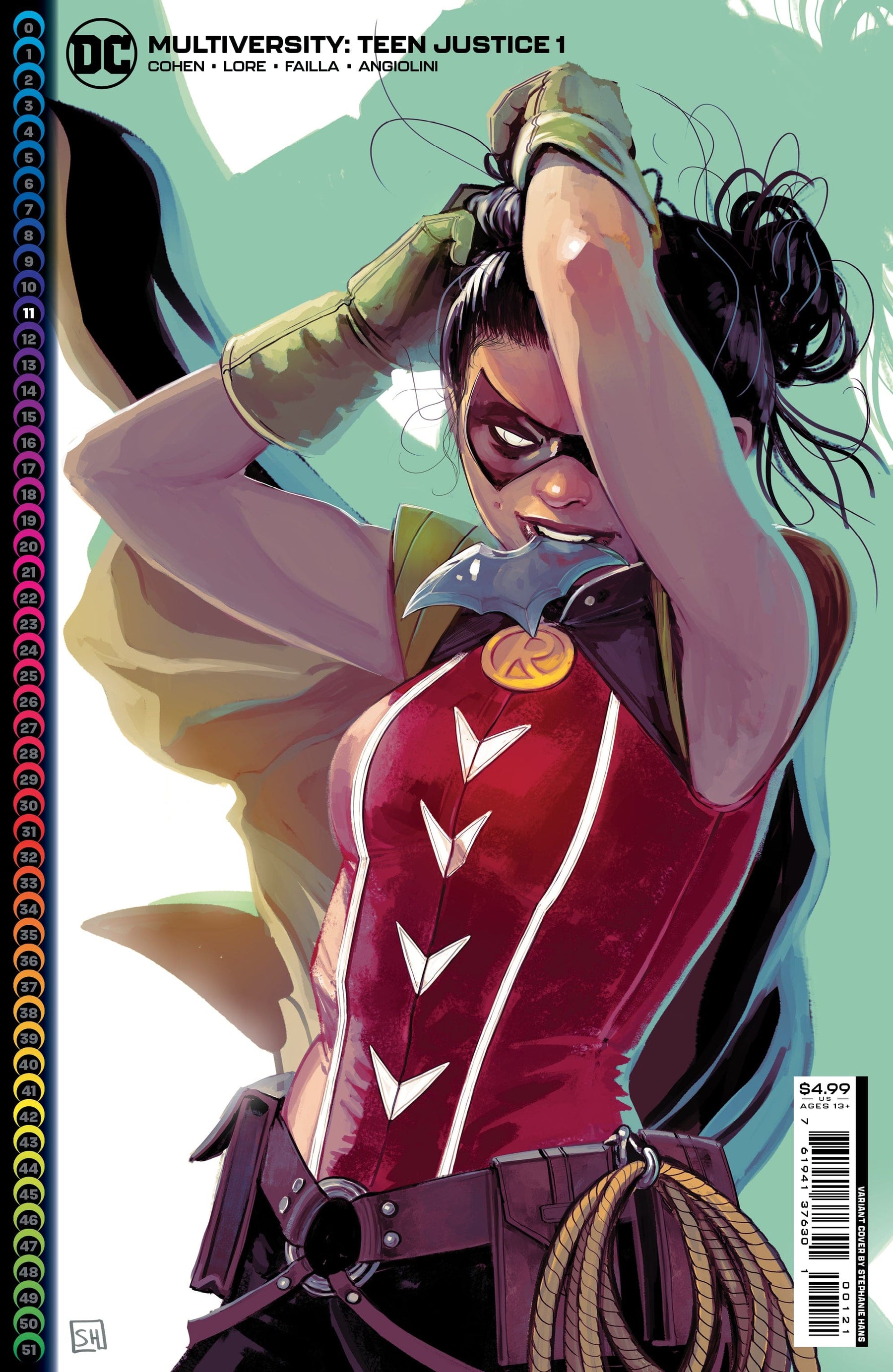 MULTIVERSITY TEEN JUSTICE #1 (OF 6) CVR B STEPHANIE HANS CARD STOCK VAR
