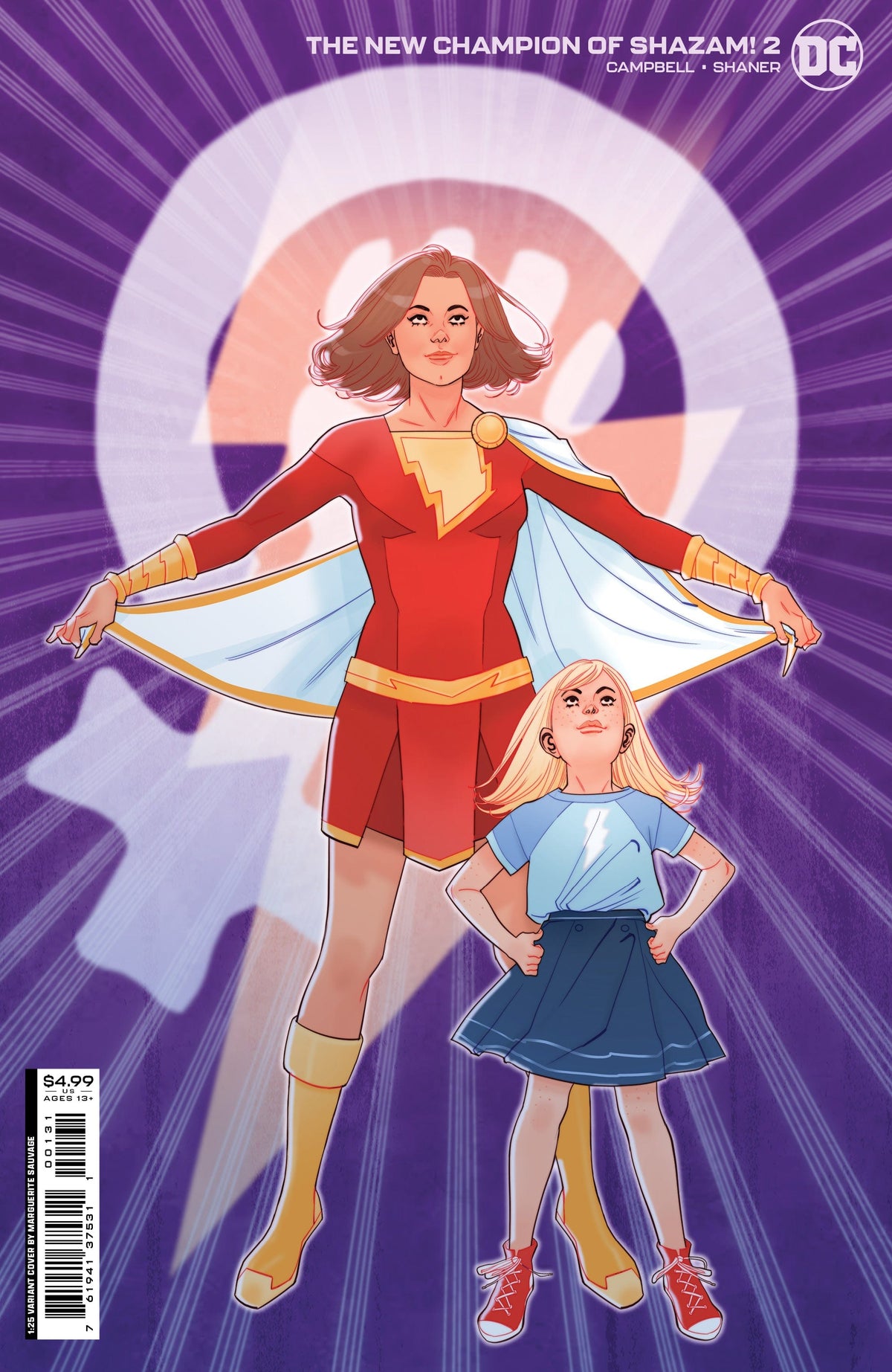 DC Comics Comic Books > Incentives NEW CHAMPION OF SHAZAM #2 (OF 4) CVR C INC 1:25 MARGUERITE SAUVAGE CARD STOCK VAR 76194137531100241 0722DC205