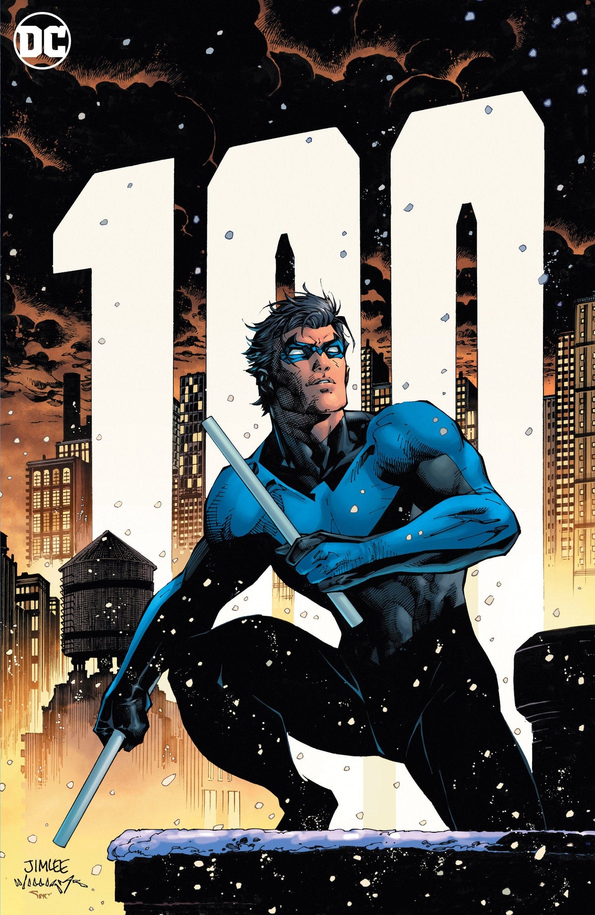 DC Comics Comic Books NIGHTWING #100 CVR C JIM LEE CARD STOCK VAR 76194134174310041 1122DC048