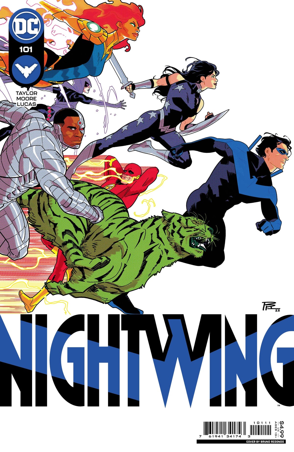 DC Comics Comic Books NIGHTWING #101 CVR A BRUNO REDONDO 76194134174310111 1222DC077