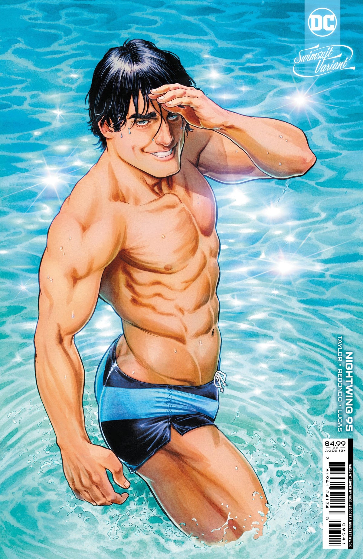 DC Comics Comic Books NIGHTWING #95 CVR C NICOLA SCOTT SWIMSUIT CARD STOCK VAR 76194134174309541 0622DC171