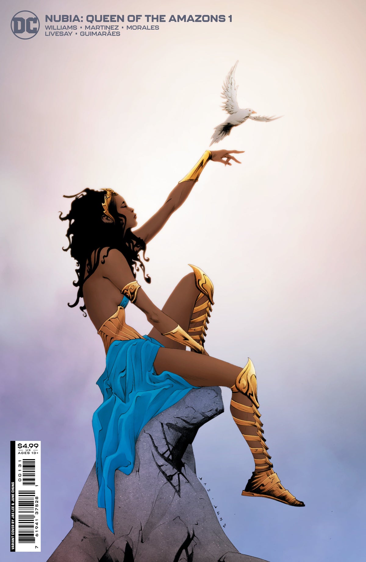 DC Comics Comic Books NUBIA QUEEN OF THE AMAZONS #1 (OF 4) CVR B JAE LEE CARD STOCK VAR 76194137528100131 0422DC029
