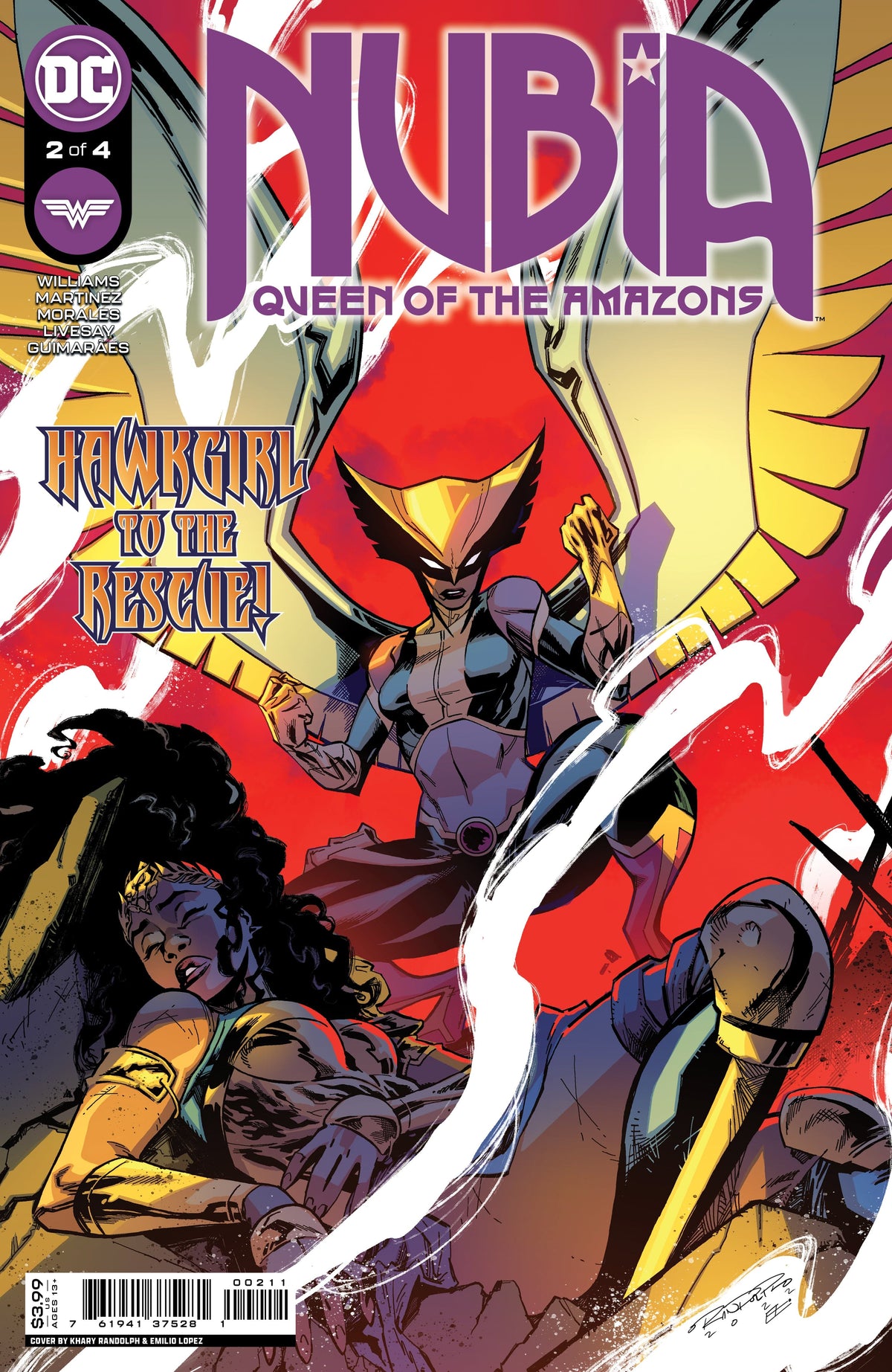 DC Comics Comic Books NUBIA QUEEN OF THE AMAZONS #2 (OF 4) CVR A KHARY RANDOLPH 76194137528100211 0522DC136