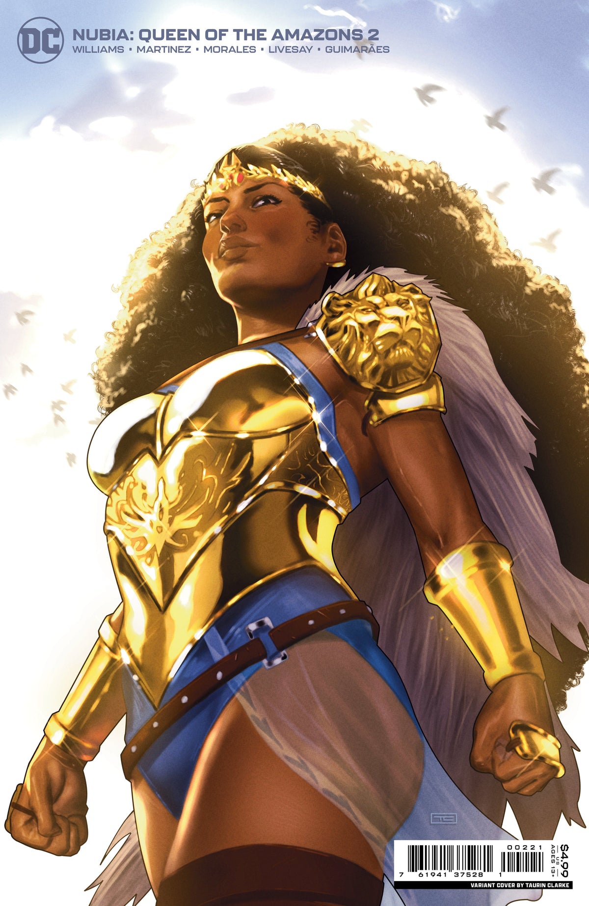 DC Comics Comic Books NUBIA QUEEN OF THE AMAZONS #2 (OF 4) CVR B TAURIN CLARKE CARD STOCK VAR 76194137528100221 0522DC137