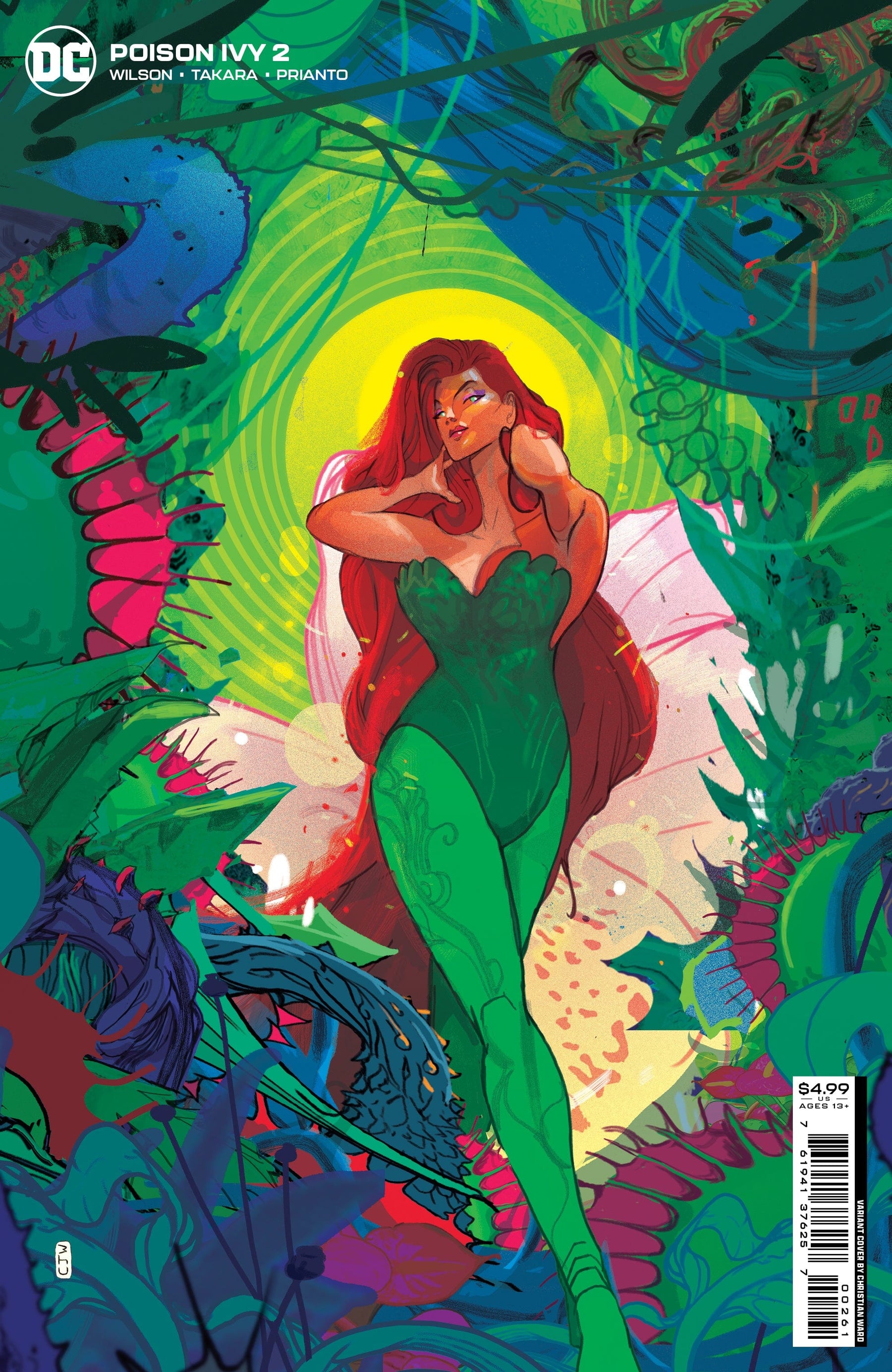 POISON IVY #2 CVR F CHRISTIAN WARD CARD STOCK VAR