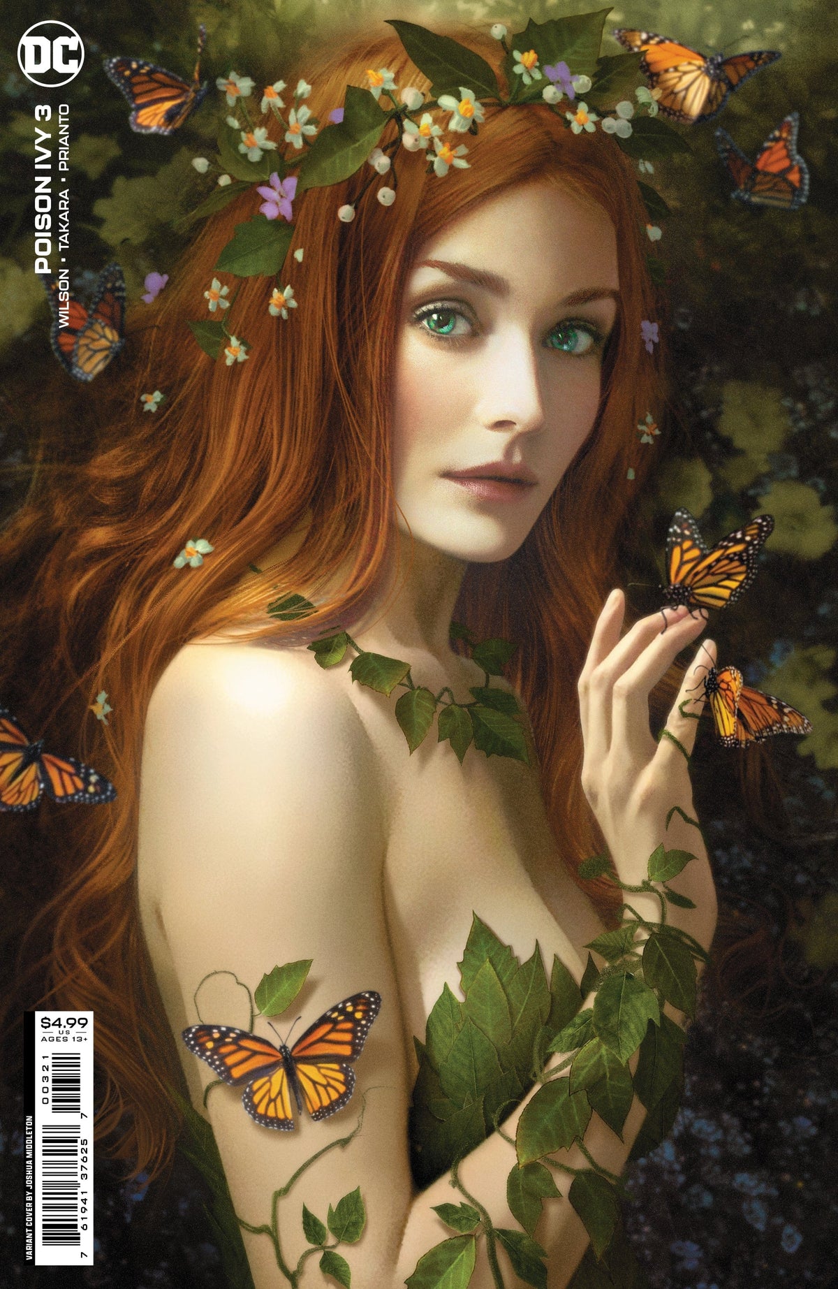 DC Comics Comic Books POISON IVY #3 CVR B JOSHUA MIDDLETON CARD STOCK VAR 76194137625700321 0622DC049
