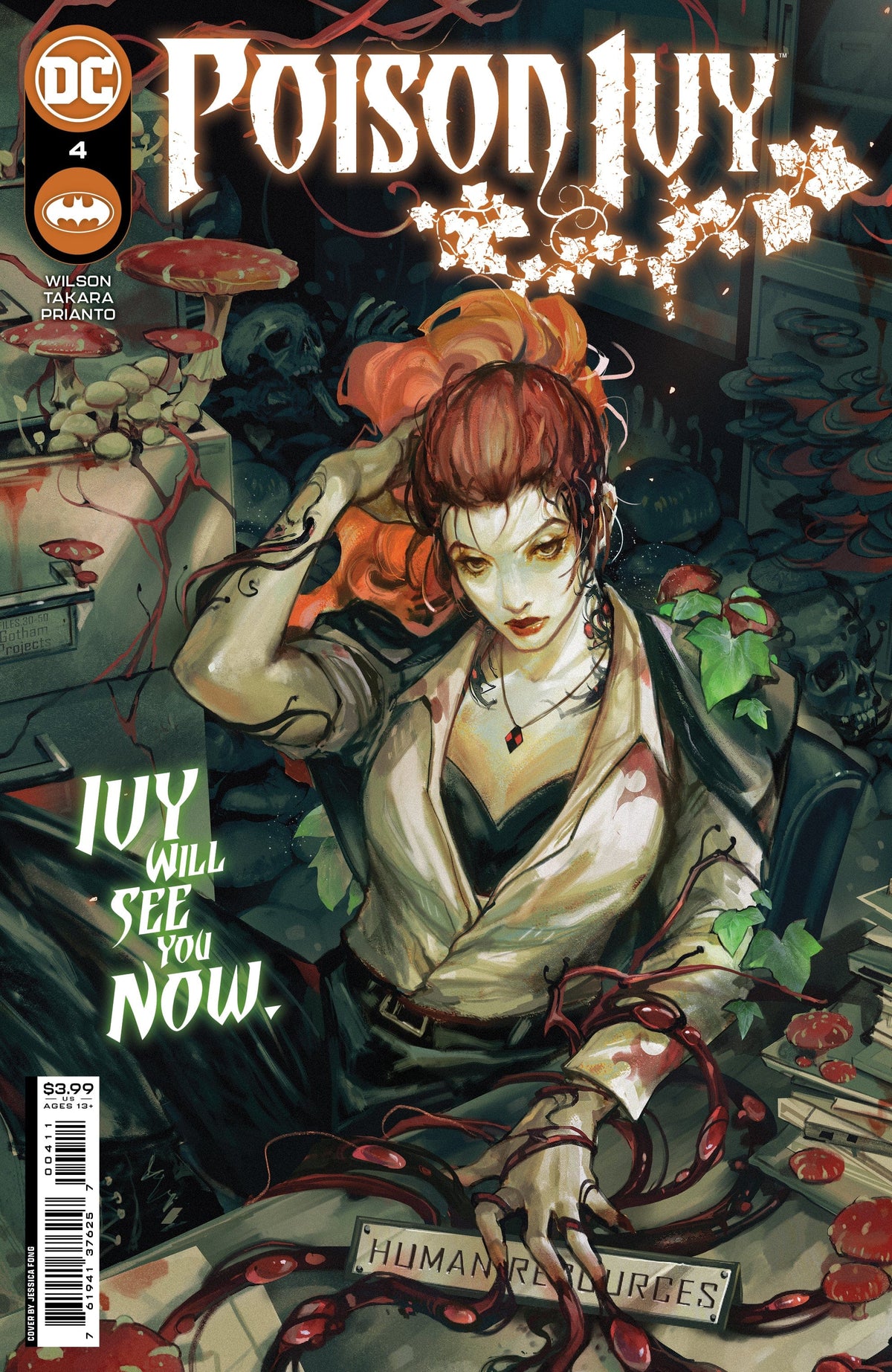 DC Comics Comic Books POISON IVY #4 (OF 6) CVR A JESSICA FONG 76194137625700411 0722DC181