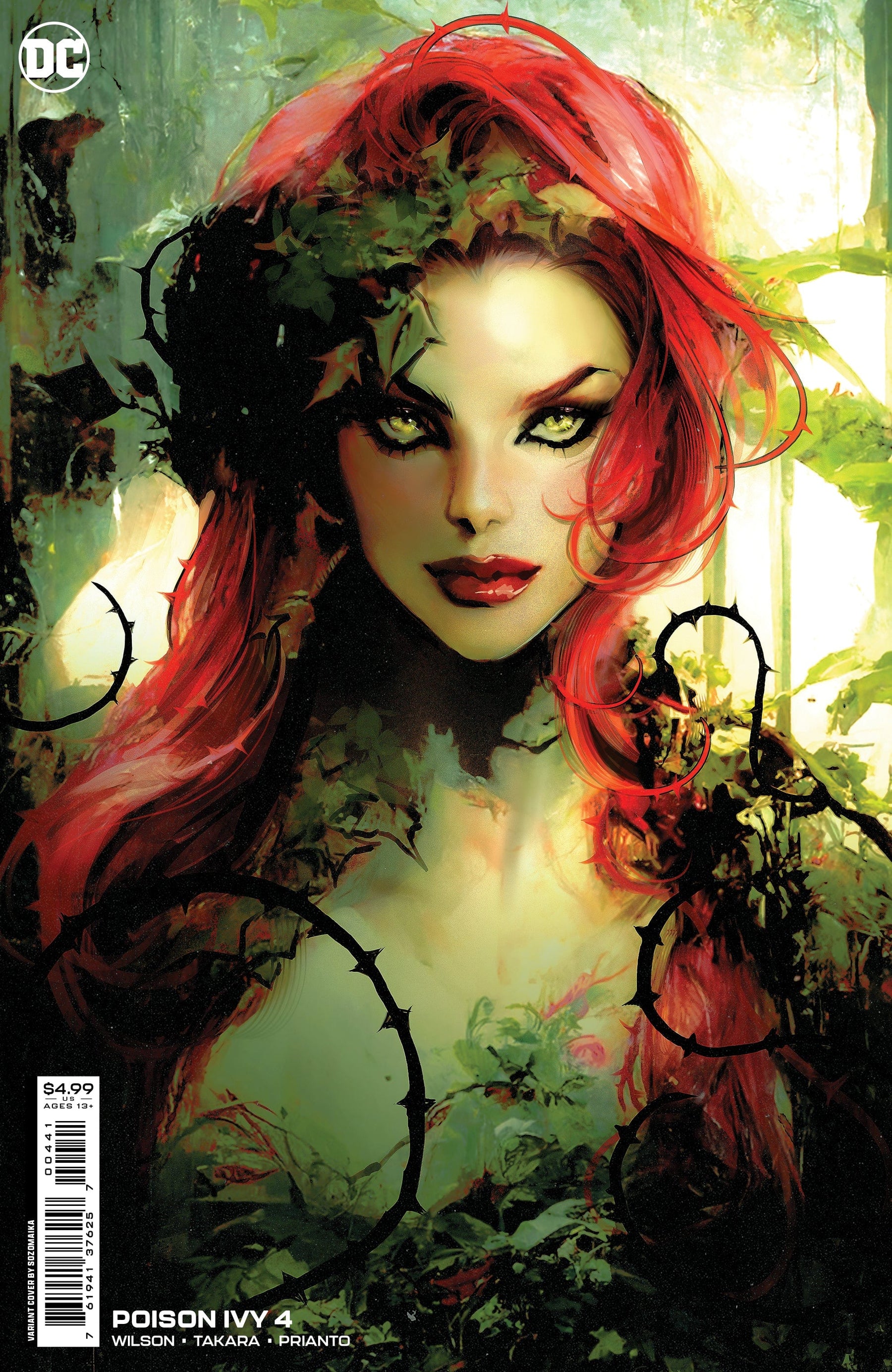 POISON IVY #4 (OF 6) CVR C SOZOMAIKA CARD STOCK VAR