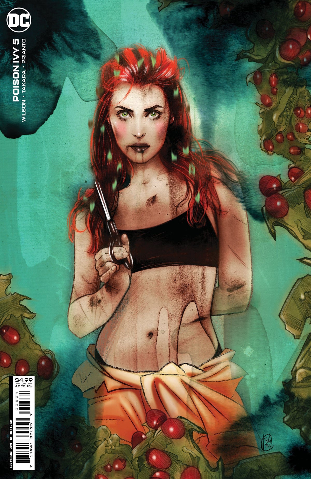 DC Comics Comic Books > Incentives POISON IVY #5 (OF 6) CVR D INC 1:25 TULA LOTAY CARD STOCK VAR 76194137625700531 0822DC184