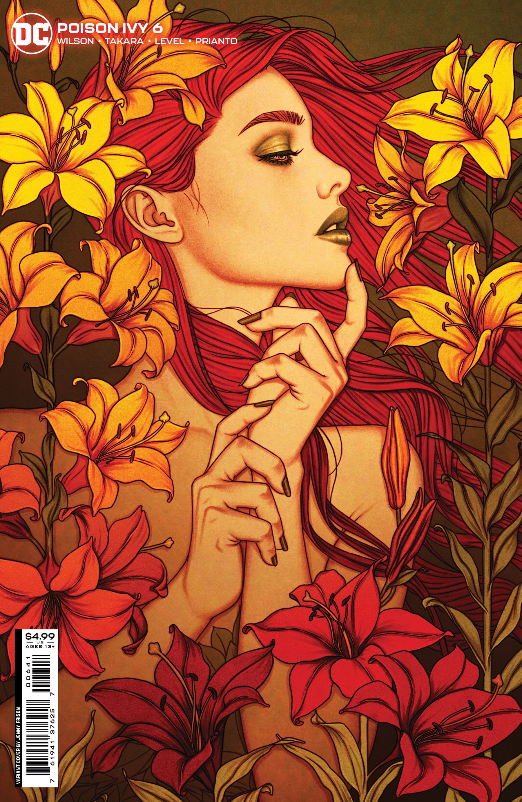 POISON IVY #6 CVR C JENNY FRISON CARD STOCK VAR