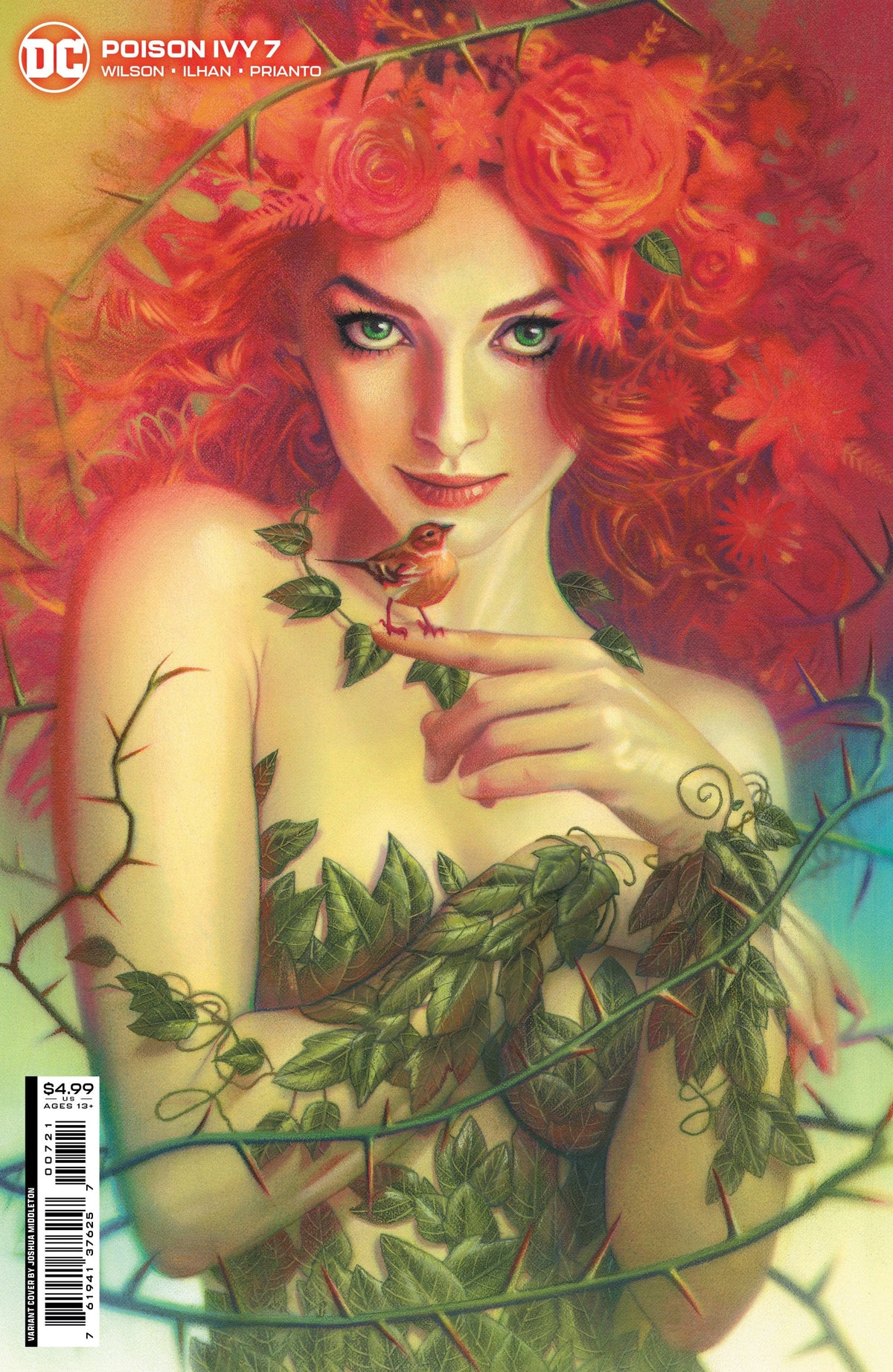 DC Comics Comic Books POISON IVY #7 CVR B JOSHUA MIDDLETON CARD STOCK VAR 76194137625700721 0922DC249