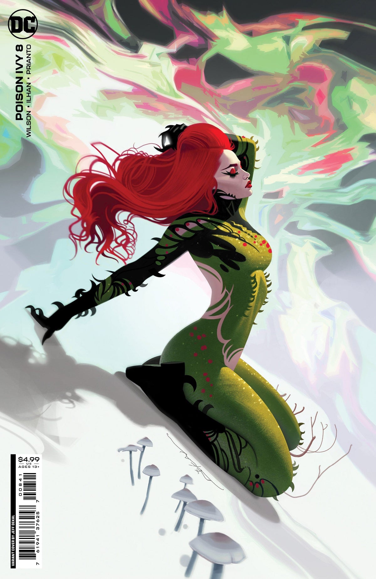 DC Comics Comic Books POISON IVY #8 CVR C JEFF DEKAL CARD STOCK VAR 76194137625700841 1022DC227