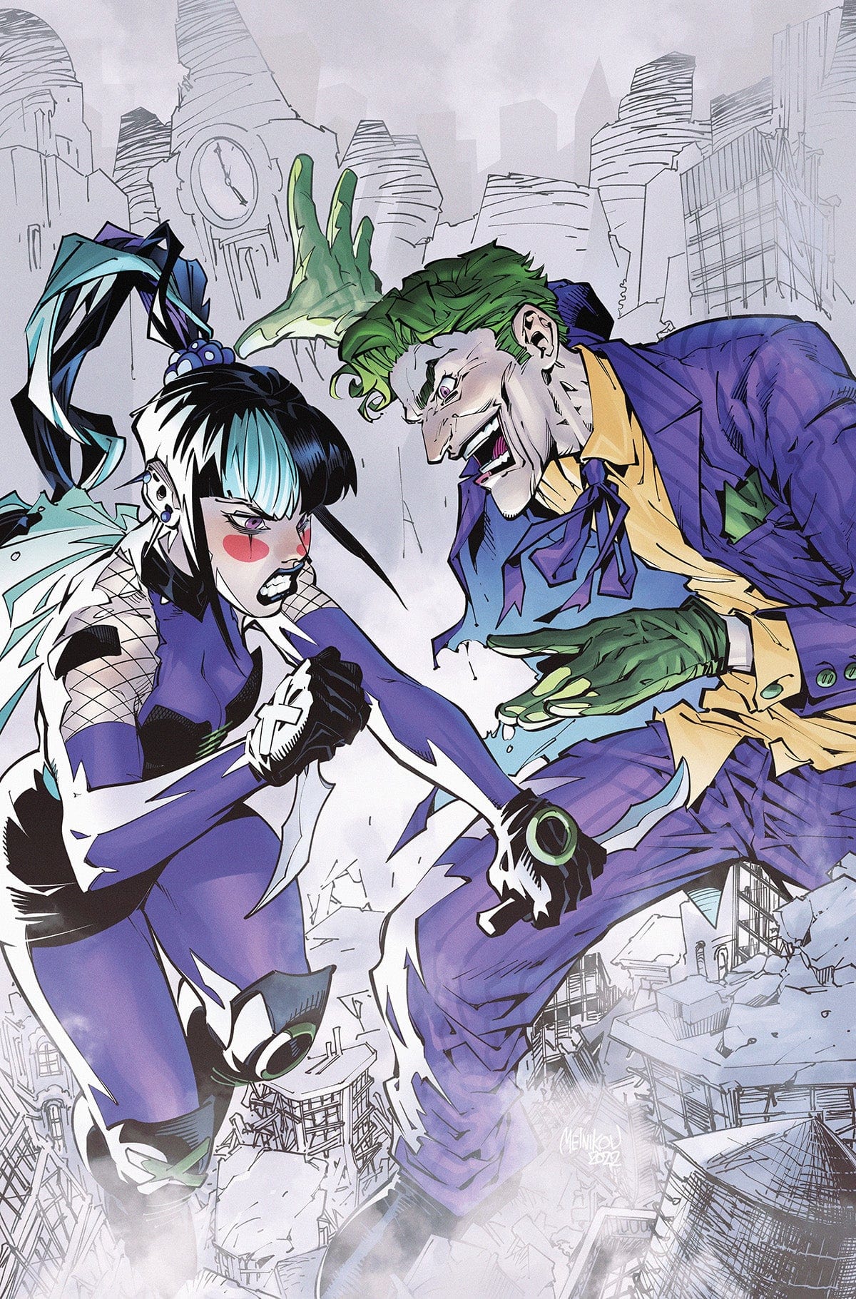 DC Comics Comic Books PUNCHLINE THE GOTHAM GAME #6 (OF 6) CVR A GLEB MELNIKOV 76194137728500611 0123DC186