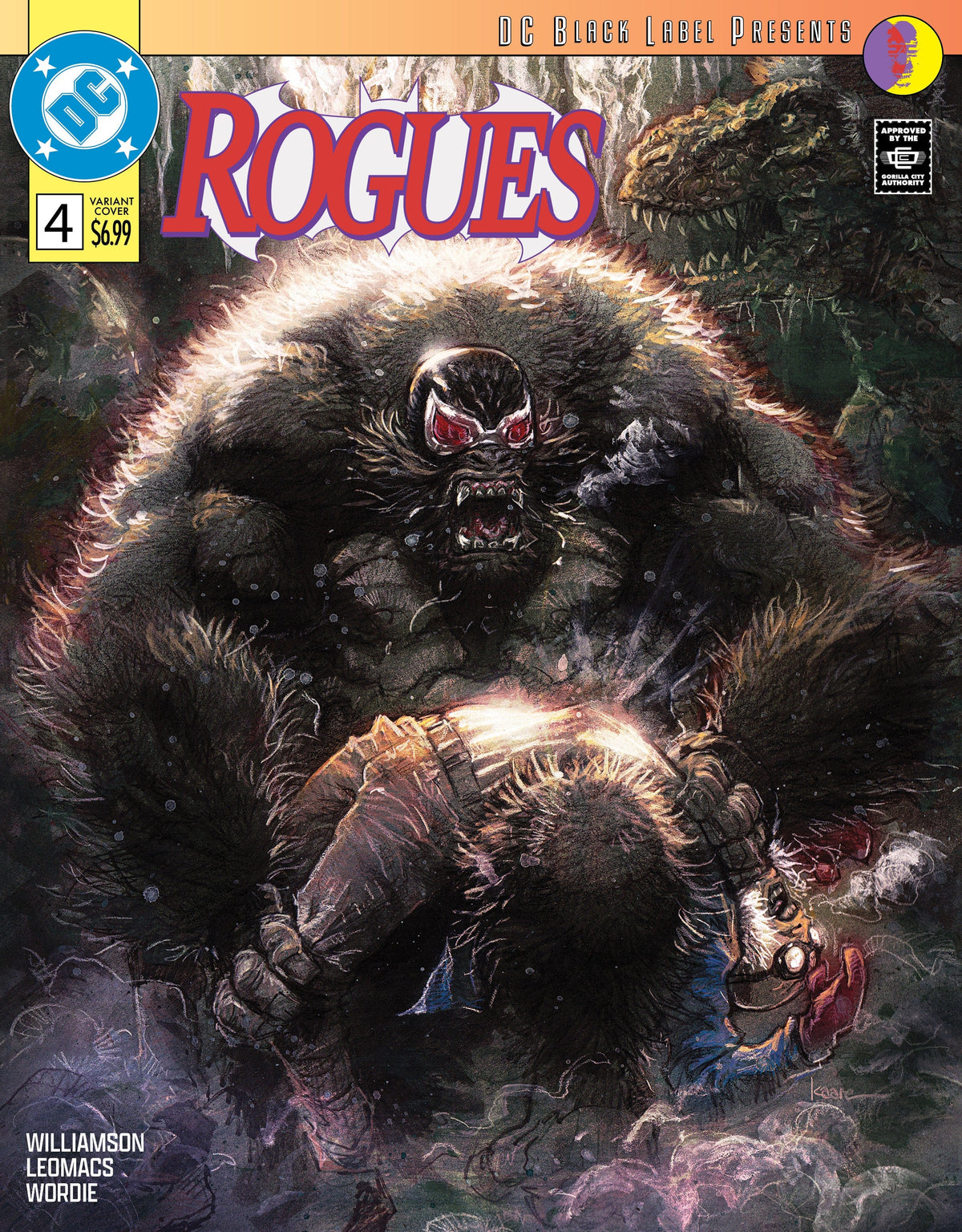 DC Comics Comic Books > Incentives ROGUES #4 (OF 4) CVR C INC 1:25 LEOMACS VAR (MR) 76194137245700431 0422DC138