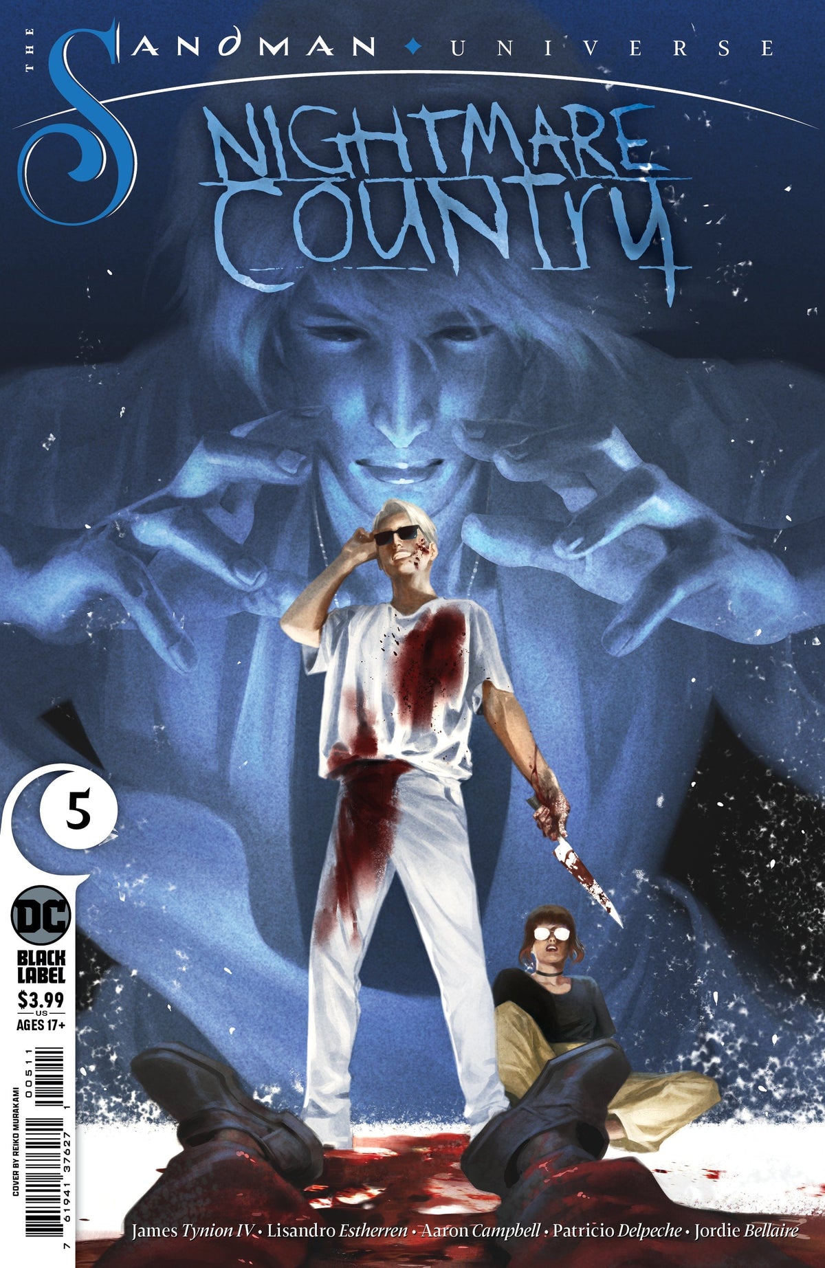 DC Comics Comic Books SANDMAN UNIVERSE NIGHTMARE COUNTRY #5 CVR A REIKO MURAKAMI (MR) 76194137627100511 0622DC188