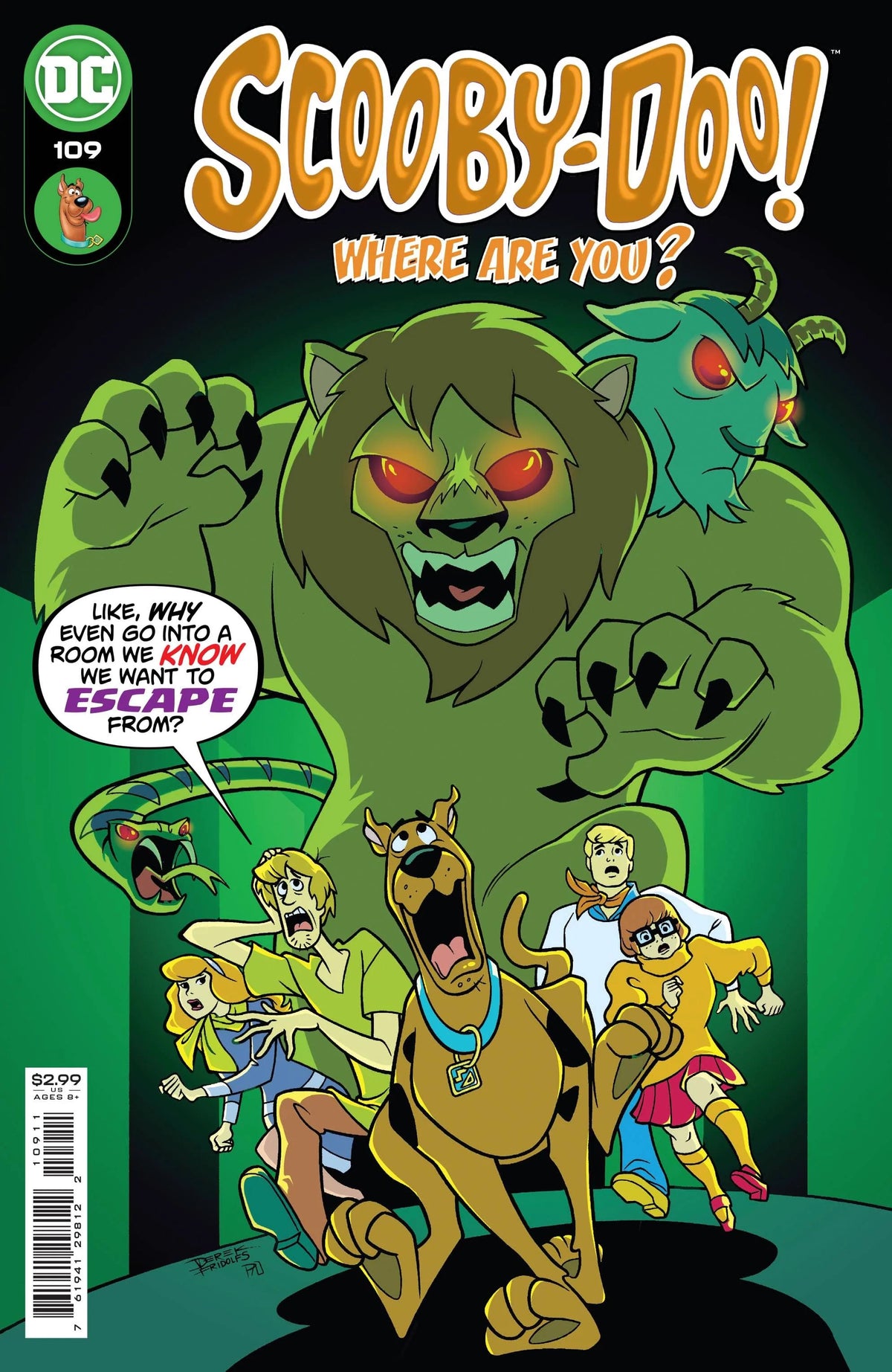 DC Comics Comic Books SCOOBY DOO WHERE ARE YOU #109 76194129812210911 FEB217064