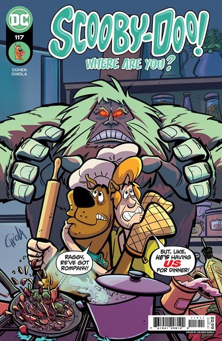 DC Comics Comic Books SCOOBY-DOO WHERE ARE YOU #117 76194129812211711 0622DC179