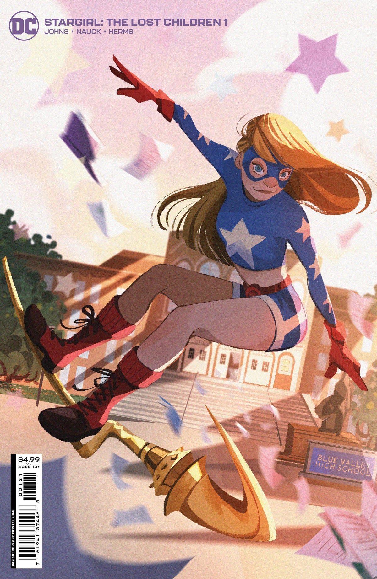 DC Comics Comic Books STARGIRL THE LOST CHILDREN #1 (OF 6) CVR B CRYSTAL KUNG CARD STOCK VAR 76194137446800121 0922DC046