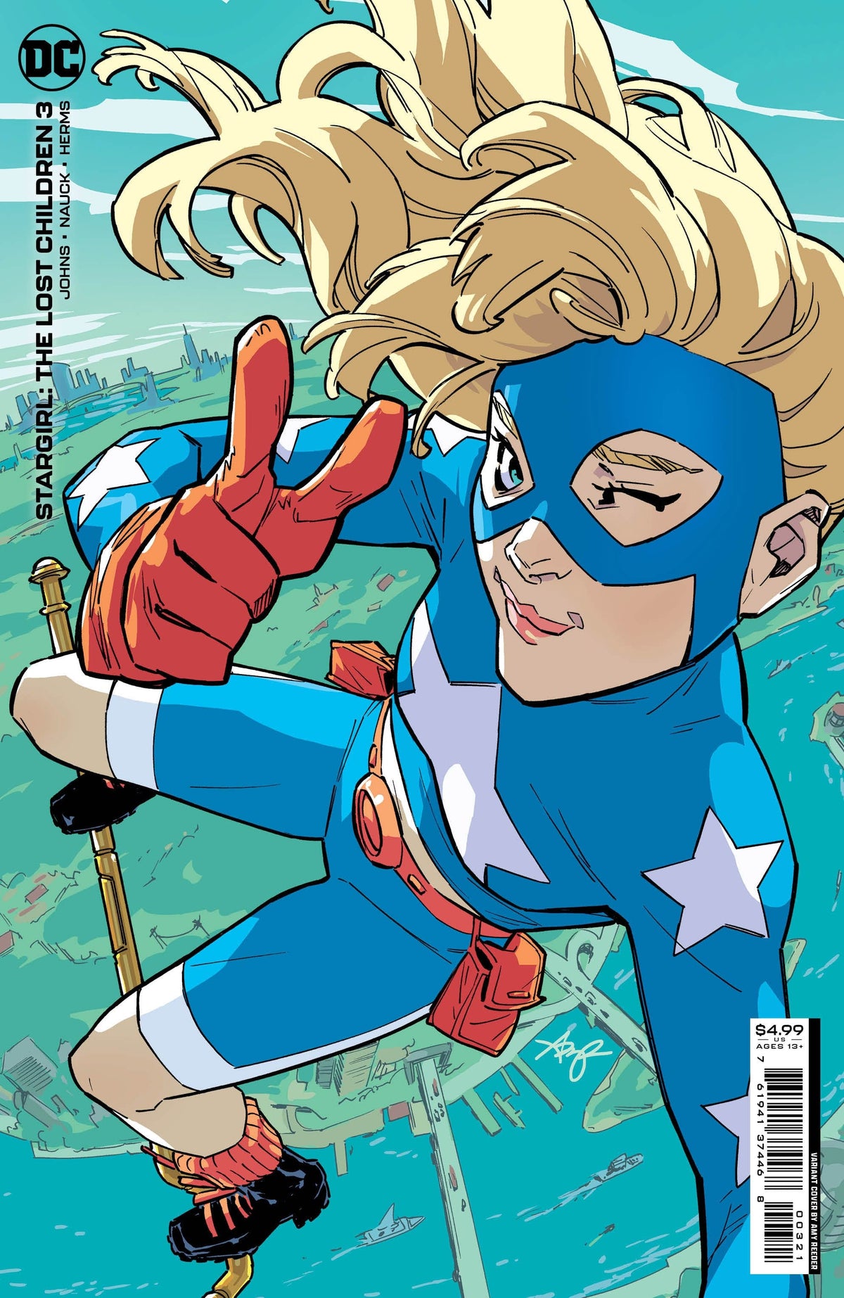 DC Comics Comic Books STARGIRL THE LOST CHILDREN #3 (OF 6) CVR B AMY REEDER CARD STOCK VAR 76194137446800321 1122DC102