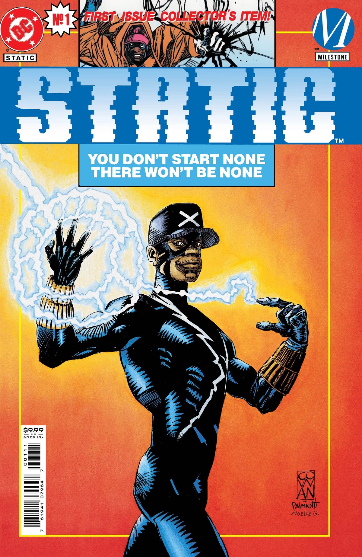 DC Comics Comic Books STATIC #1 POLYBAG FASCIMILE EDITION 76194137964700111 1122DC221