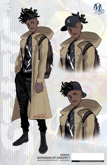 DC Comics Comic Books STATIC SHADOWS OF DAKOTA #1 2ND PRINTING 76194137629500112 0223DC813