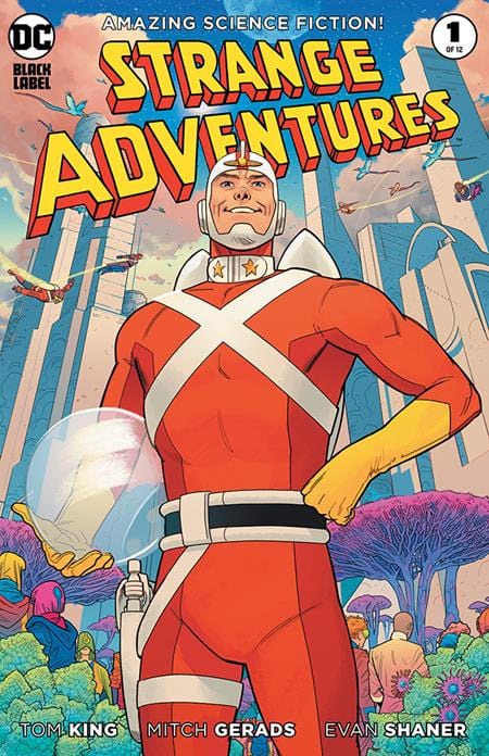 DC Comics Comic Books STRANGE ADVENTURES #1 (OF 12) EVAN SHANER VAR ED Second printing 76194136543500112 0720DC810